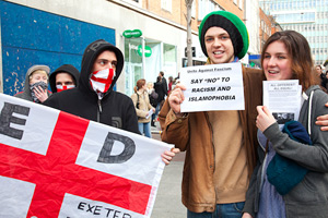 English Defence League protest