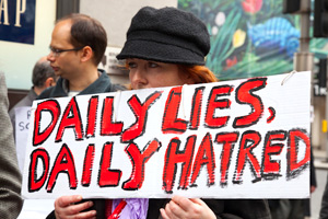 Daily Mail Lies and Hatred